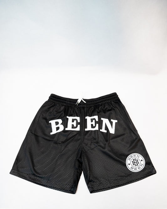 BEEN GYM SHORTS - BLACK